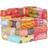 vidaXL stof patchwork Siddepuf