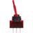 Maplin N29BJ Illuminated Toggle Switch-Red