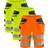 Fristads 2646 GSTP Shorts varsel, gul/svart