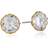 Kate Spade New York Round Earrings - Clear/Gold