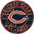 Fan Creations "Chicago Bears 23.5" Distressed Round Sign"