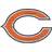 Fan Creations Chicago Bears Distressed Logo Cutout Sign