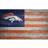 Fan Creations Football Shop Denver Broncos Distressed 11x19