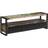 vidaXL Tv-skab 120x30x40 massivt genbrugstræ TV-bord