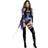 Forplay Psychic Ninja Women's Costume Black/Purple