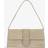 Jacquemus Womens Dark Beige Le Bambino Long Suede Shoulder bag
