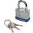 Silverline Laminated Padlock 50mm