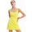 Desigual Dam Vest_Newcastle 8035 klänning, gul, XS, GUL