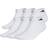 Adidas Athletic Cushioned Low Socks 6-pack Men's - White/Black