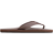 Rainbow Sandals Single Layer Premier Leather with Arch Support 1" Strap - Mocha