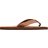 Rainbow Sandals Single Layer Premier Leather with Arch Support 1" Strap - Redwood