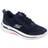 Skechers Träningsskor Nvpk Textil Rosa Trim - Marinblå