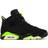 NIKE Air Jordan 6 Retro M - Black/Electric Green