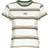 Vans Line Driven Mini Tee - Marshmallow/Duck Green