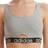 adidas Women's Scoop Bralette Bustier - Heather Grey