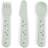 Done by Deer Klar med Barnbestick -3-pack Happy Green Size Barnbestick