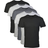 Gildan Men's Crew T-shirts 5-pack - Assorted Black/Grey