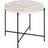 AC Nordic Avila Side With White Marble Effect 52 x 40 cm Small Table