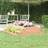 vidaXL 110x110x27 cm Massivt Douglasgran Plantekasse