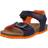 Geox Jungen Ghita Boy Sandal, Navy/ORANGE