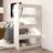 vidaXL 80x35x135 massivt fyrretræ Bogreol
