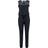 Urban Classics Ladies Tech Mesh Long Jumpsuit - Black