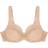 Triumph Modern Lace Cotton Underwired Bra - Neutral Beige