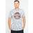 ROCK OFF Chrome Logo Dip Dye Fashion T Shirt