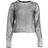 Desigual Pullover Johanna 22WWJF69 Silberfarben Regular Fit