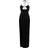 Off-White Black Cutout Maxi Dress Black IT