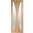 XL Joinery Verona GOVER27 Interior Door Obscure Glass R, L (68.6x198.1cm)