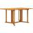 vidaXL Garten-Klapptisch Butterfly 150 x 90 x 75 cm Massivholz Teak