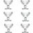 La Rochere Canarie Dessert Bowl 6pcs