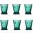 La Rochere Abeille Emerald Drinking Glass 26cl 6pcs