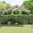 vidaXL Pavillon 4x3 stof beige