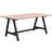 Rowico Home Home Carradale Vitpigmenterad/svart Matbord