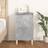 vidaXL concrete grey, 1 1/2x Engineered Wood Bedside Table 35x40cm