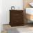vidaXL brown oak, 1 Engineered Bedside Table