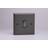 Varilight 1-Gang 20A Double Pole Rocker Switch in Graphite 21