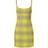 Miaou Anya Dress in Yellow Dion Plaid