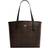 Coach City Tote In Signature Canvas - Gold/Brown Black