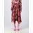 Versace Printed asymmetric pleated skirt