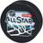 Henrik Lundqvist New York Rangers Autographed 2019 NHL All-Star Game Logo Puck