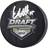 Linus Ullmark Boston Bruins Autographed 2012 NHL Draft Logo Hockey Puck