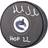 Henrik Sedin Vancouver Canucks Autographed Hockey Puck with HOF Inscription