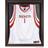 Houston Rockets Brown Framed Logo Jersey Display Case