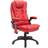 Homcom Executive Red Office Chair 121cm