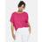 Samoon Short Sleeved Sweater - Magenta