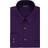 Van Heusen Fitted Solid Dress Shirt - Purple Velvet