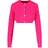 Versace "La Greca" Cropped Cardigan Pink IT